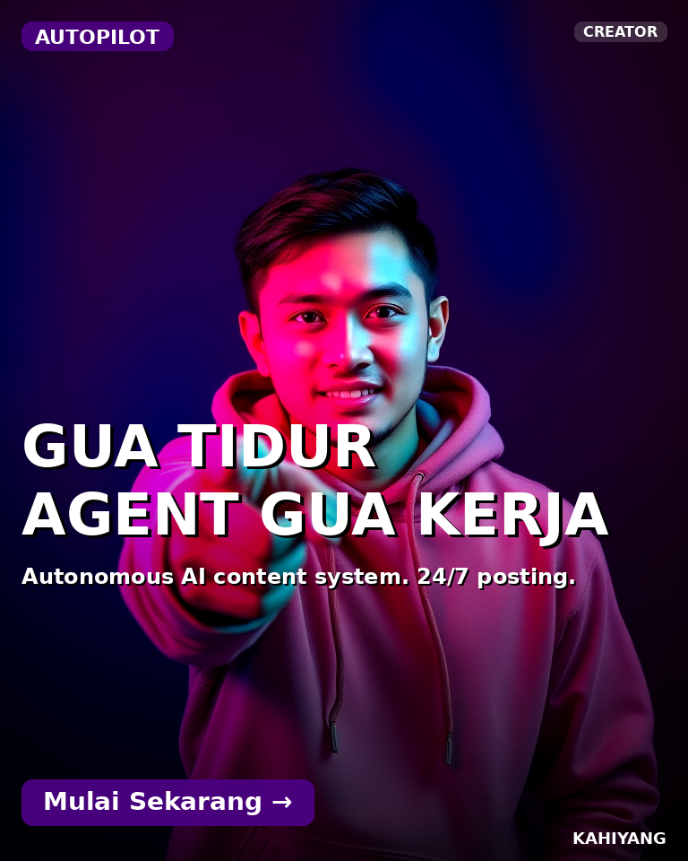 GUA TIDUR AGENT GUA KERJA