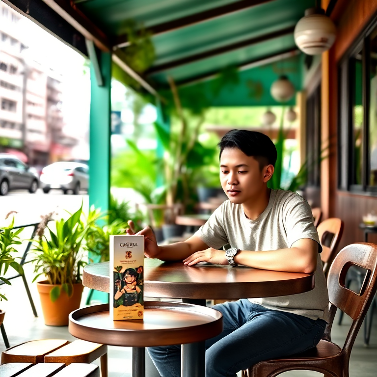 Ngopi di Cafe